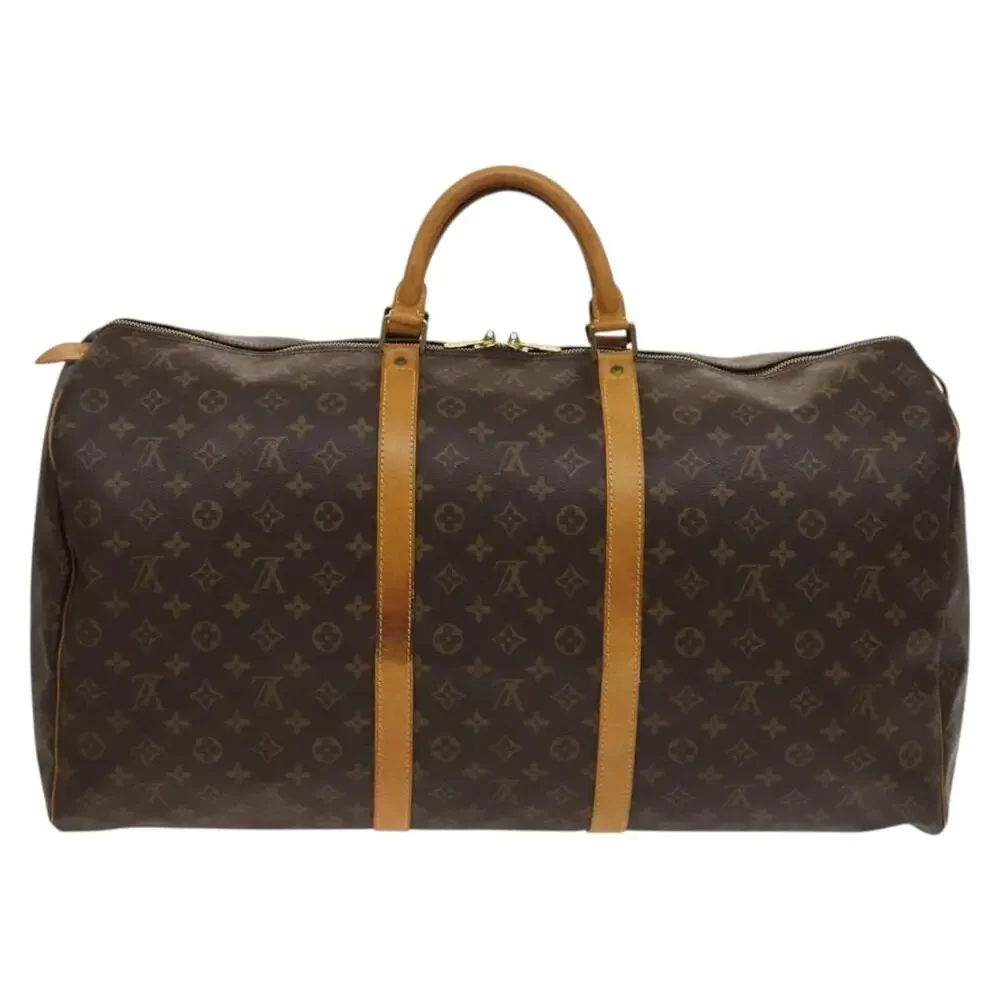 LOUIS VUITTON Monogram Keepall 60 Boston Bag M41422